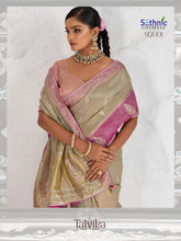 Sethnic Lifestyle Sarees Crafted From A Refined Blend Of Tissue And Linen Fabrics